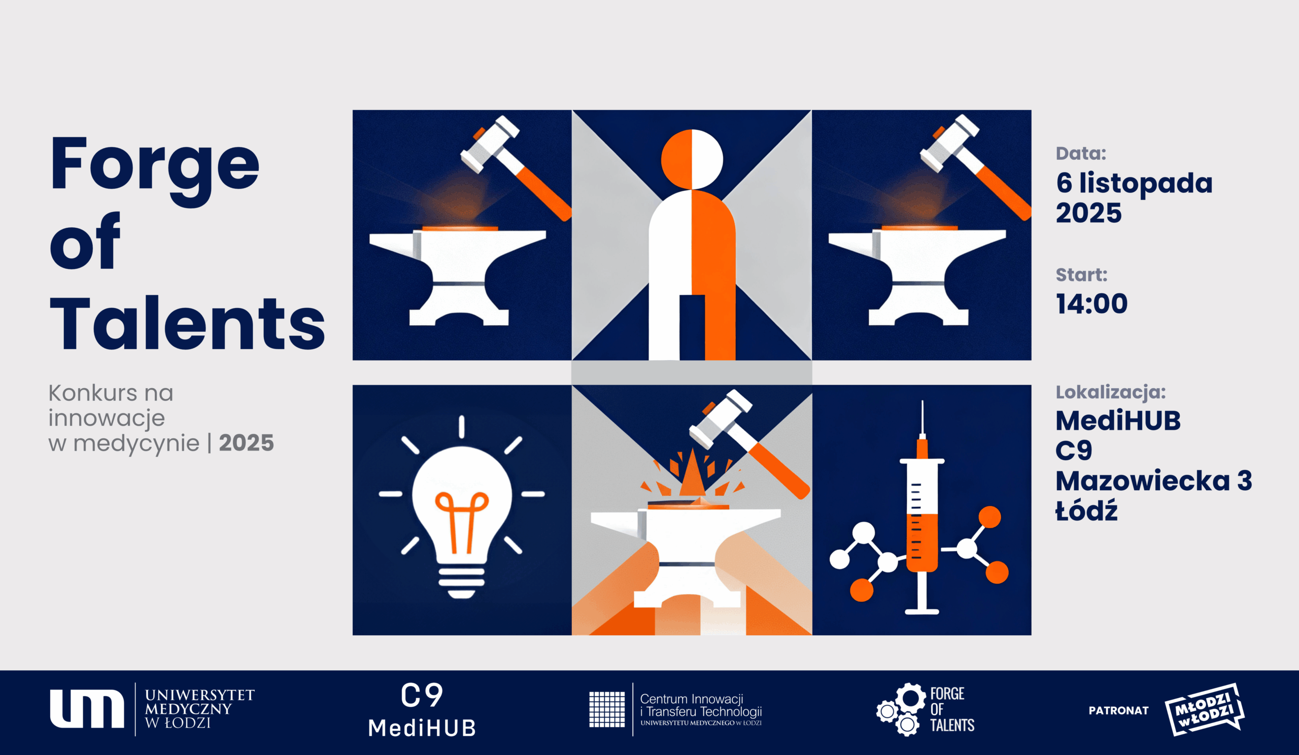 Forge of Talents 2025, 6 listopada 2025, 14:00, MediHUB,